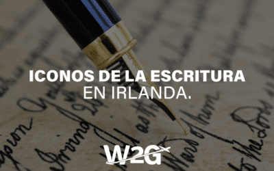 Iconos de la escritura en Irlanda.