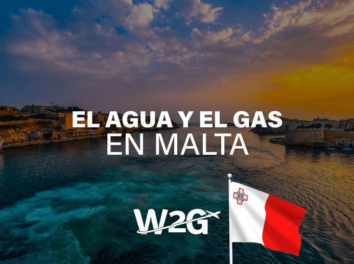 El agua y el gas en Malta.